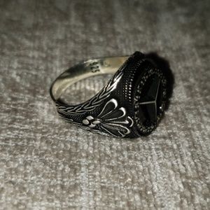 Mercedes 925 silver ring